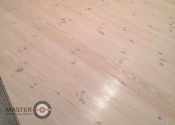 Шлифовка паркета без пыли недорого