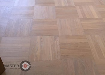 Шлифовка паркета без пыли недорого